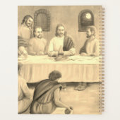Das letzte Abendmahl: Jesus und die Jünger Planer (Rückseite)