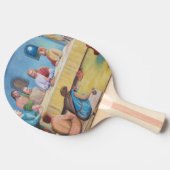 Das letzte Abendmahl: Jesus und die Jünger Tischtennis Schläger (Seitenansicht)