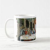Das letzte Abendmahl: Jesus und seine Jünger Kaffeetasse (Links)