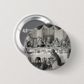 "Das letzte Abendmahl"-Knopf Button (Vorne & Hinten)