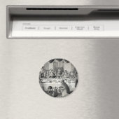 "Das letzte Abendmahl" Magnet (In Situ (Geschirrspüler))