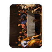 Das letzte Abendmahl mit Jüngern Magnet (Vertikal)