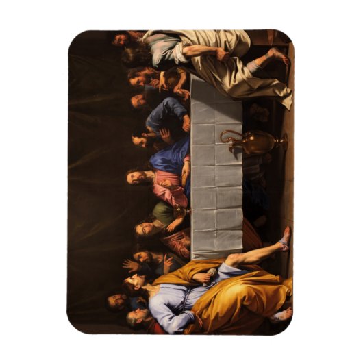Das letzte Abendmahl mit Jüngern Magnet (Vertikal)