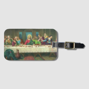 Das letzte Abendmahl Original von Leonardo da Vinc Gepäckanhänger