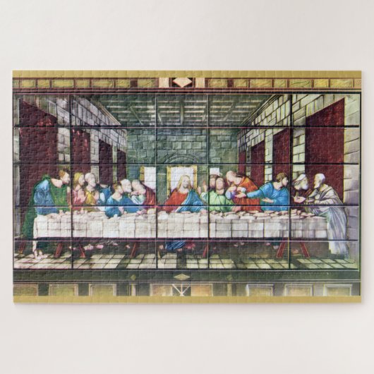 Das letzte Abendmahl Puzzle (Horizontal)