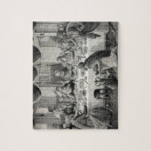 "Das letzte Abendmahl" Puzzle (Vertikal)