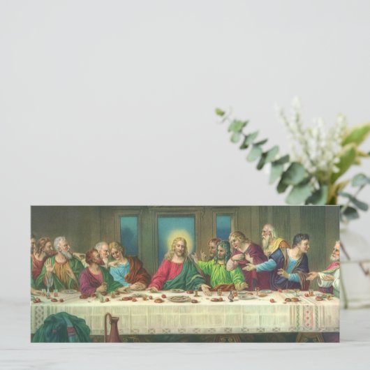 Das letzte Abendmahl stammt ursprünglich von Leona (Stehend Vorderseite)
