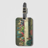 Das letzte Abendmahl stammt ursprünglich von Leona Gepäckanhänger (Vorderseite Vertikal)