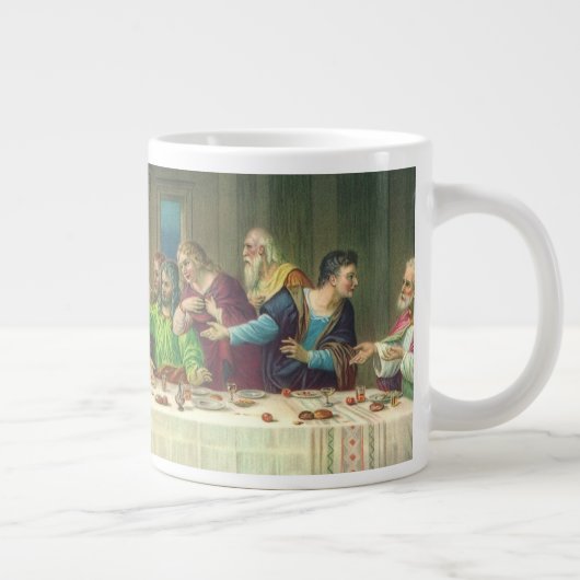Das letzte Abendmahl stammt ursprünglich von Leona Jumbo-Tasse (Rechts)