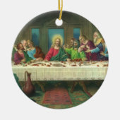 Das letzte Abendmahl stammt ursprünglich von Leona Keramikornament (Vorne)