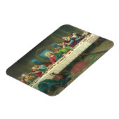 Das letzte Abendmahl stammt ursprünglich von Leona Magnet (Linke Seite)