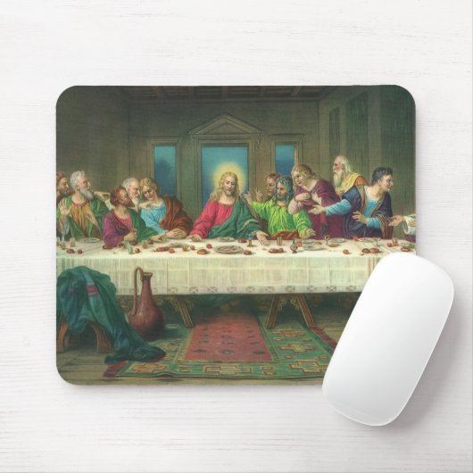 Das letzte Abendmahl stammt ursprünglich von Leona Mousepad (Mit Mouse)