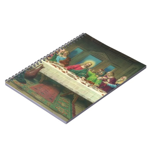 Das letzte Abendmahl stammt ursprünglich von Leona Notizblock (Linke Seite)