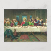 Das letzte Abendmahl stammt ursprünglich von Leona Postkarte (Vorderseite)