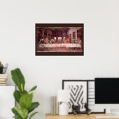 Das letzte Abendmahl von Leonardo da Vinci, Renais Poster (Heimbüro)