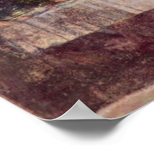 Das letzte Abendmahl von Leonardo da Vinci, Renais Poster (Ecke)