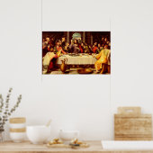 Das letzte Abendposter Poster (Küche)