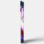 Das letzte Bild recycelte, Textur farbig alt verbr Case-Mate iPhone Hülle (Rückseite / Links)
