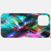 Das letzte Bild recycelte, Textur farbig alt verbr Case-Mate iPhone Hülle (Rückseite (Horizontal))