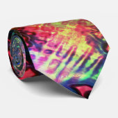 Das letzte Bild recycelte, Textur farbig alt verbr Krawatte (Gerollt)