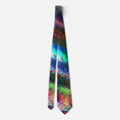 Das letzte Bild recycelte, Textur farbig alt verbr Krawatte (Rückseite)