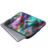 Das letzte Bild recycelte, Textur farbig alt verbr Laptopschutzhülle (Vorne Knopf)