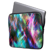 Das letzte Bild recycelte, Textur farbig alt verbr Laptopschutzhülle (Vorderseite Links)