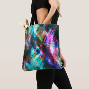 Das letzte Bild recycelte, Textur farbig alt verbr Tasche