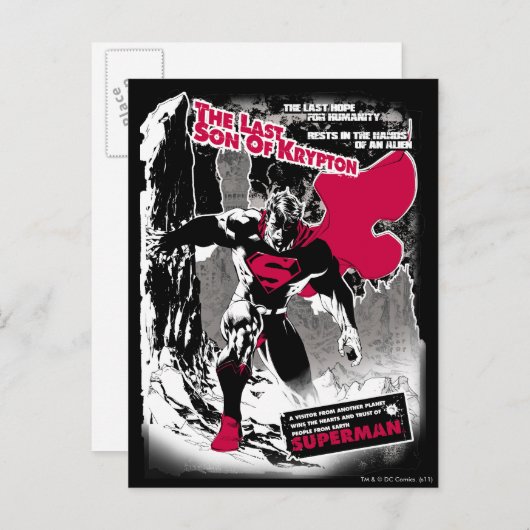 Das letzte Comic Postkarte (Vorne/Hinten)