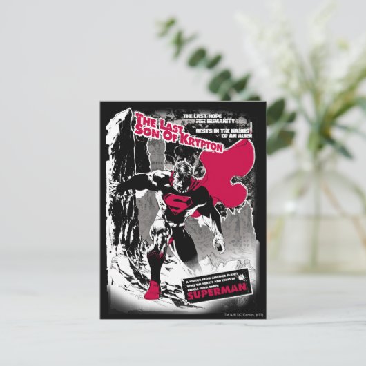 Das letzte Comic Postkarte (Stehend Vorderseite)