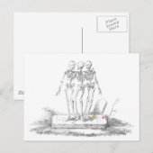 Das Letzte der Graces Postkarte (Vorne/Hinten)