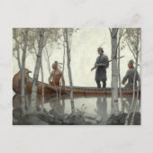 Das Letzte der Mohikaner von N. C. Wyeth Postkarte (Vorderseite)