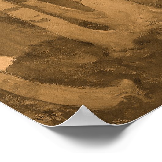 Das Letzte der Mohikaner von Newell Convers Wyeth Poster (Ecke)