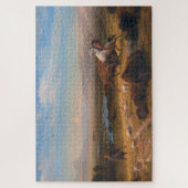 Das Letzte des Buffalo, Albert Bierstadt Puzzle (Vertikal)