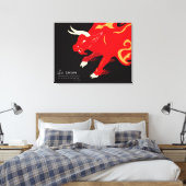 Das letzte Einhorn: Die Red Bull-Leinwand Leinwanddruck (Insitu (Schlafzimmer))