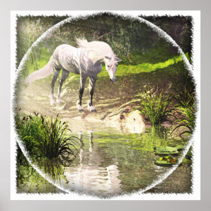 Das letzte Einhorn Poster