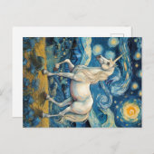 Das letzte Einhorn Postkarte (Vorne/Hinten)