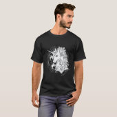 Das letzte Einhorn Überdimensionale Freunde T-Shirt (Vorne ganz)