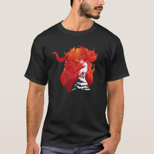 Das letzte Einhorn vintage T-Shirt
