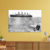 Das letzte Foto der Titanic Leinwanddruck (Insitu (Wohnzimmer))