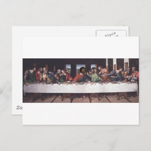 Das letzte Fresko Postkarte (Vorne/Hinten)