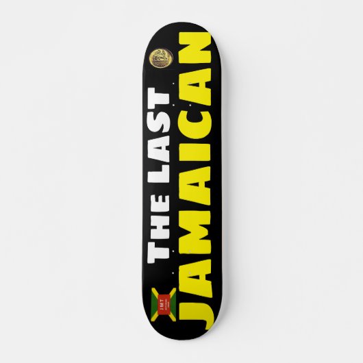 DAS LETZTE JAMAIKANISCHE JMT 7 3/4" Skateboarddeck (Vorne)