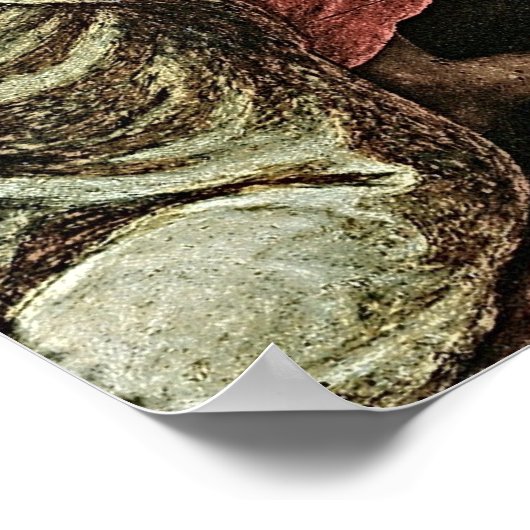 Das letzte Juan de Juanes-Gemälde Poster (Ecke)