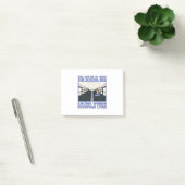 Das letzte Kind, das den Schulbus Verlassen hat Post-it Klebezettel (Büro)