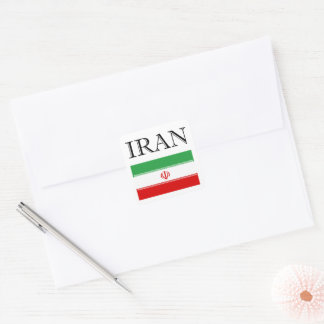 Das letzte Königreich: Iran Quadratischer Aufkleber