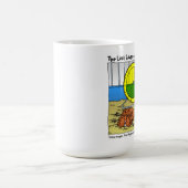 Das letzte Lachen - gefallenes schlafendes am Rad Kaffeetasse (Mittel)