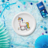 Das letzte Llamacorn Pappteller (Party)