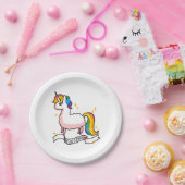 Das letzte Llamacorn Pappteller (Party)