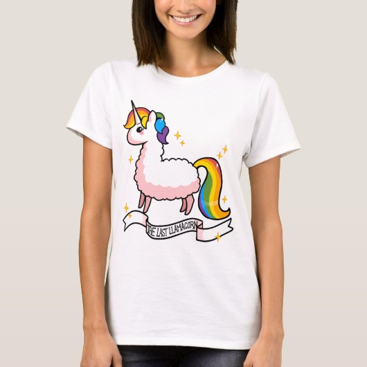 Das letzte Llamacorn T-Shirt (Vorderseite)