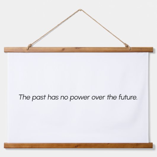 Das letzte, mit Holz verkleidete Wandteppich Holzrahmen (Vorne)